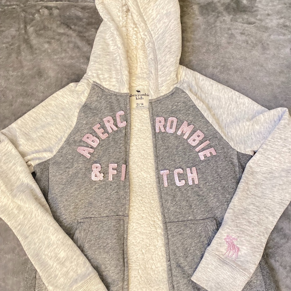Abercrombie fleece hoodie